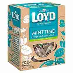 Loyd Mint Time Pyramid Teabags 20s ***Past BBE - reduced***